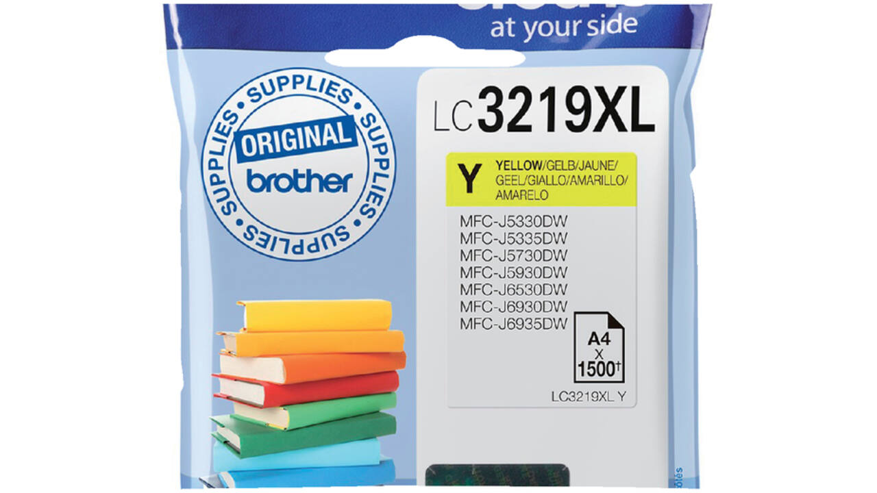 Inktcartridge Brother LC-3219XLY geel
