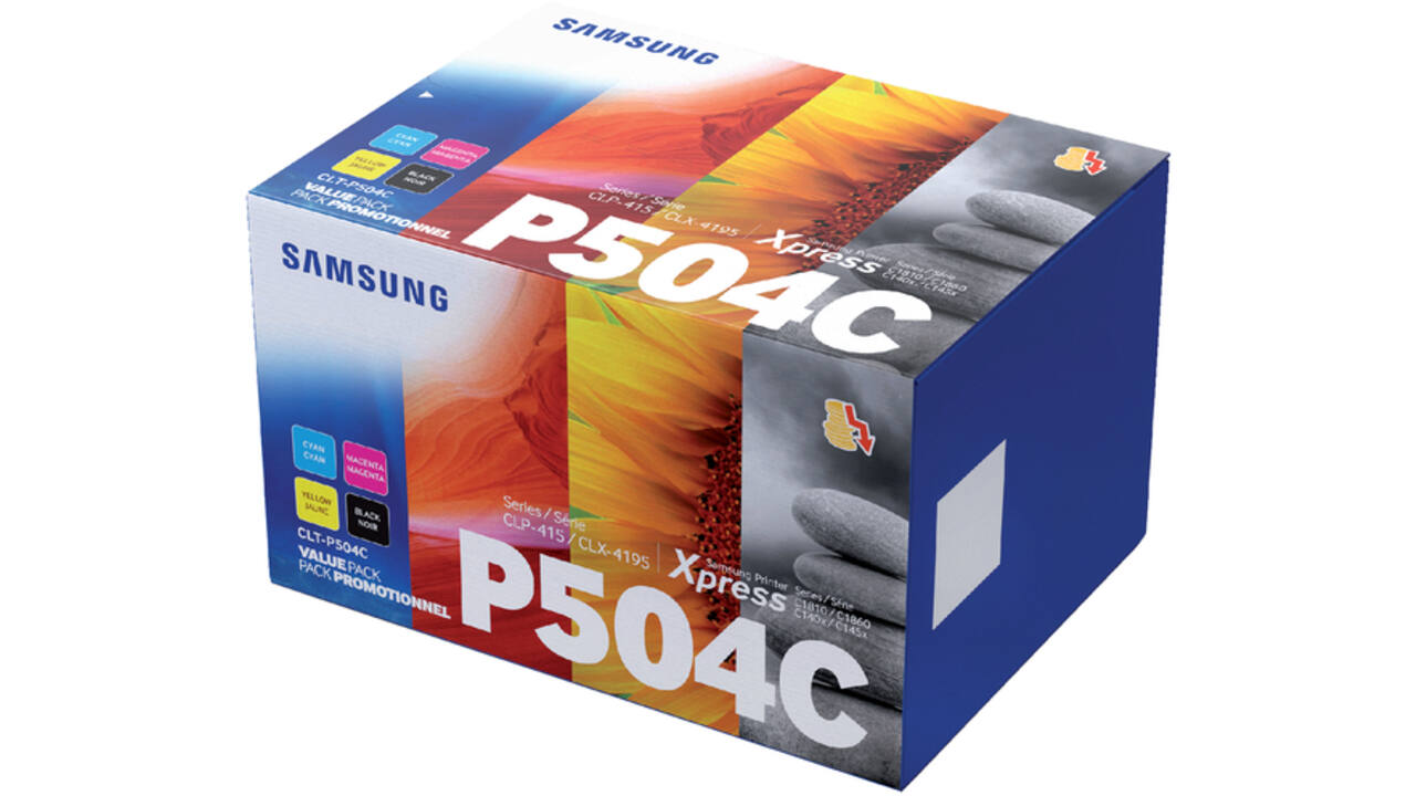Tonercartridge Samsung CLT-P504C zwart + kleur