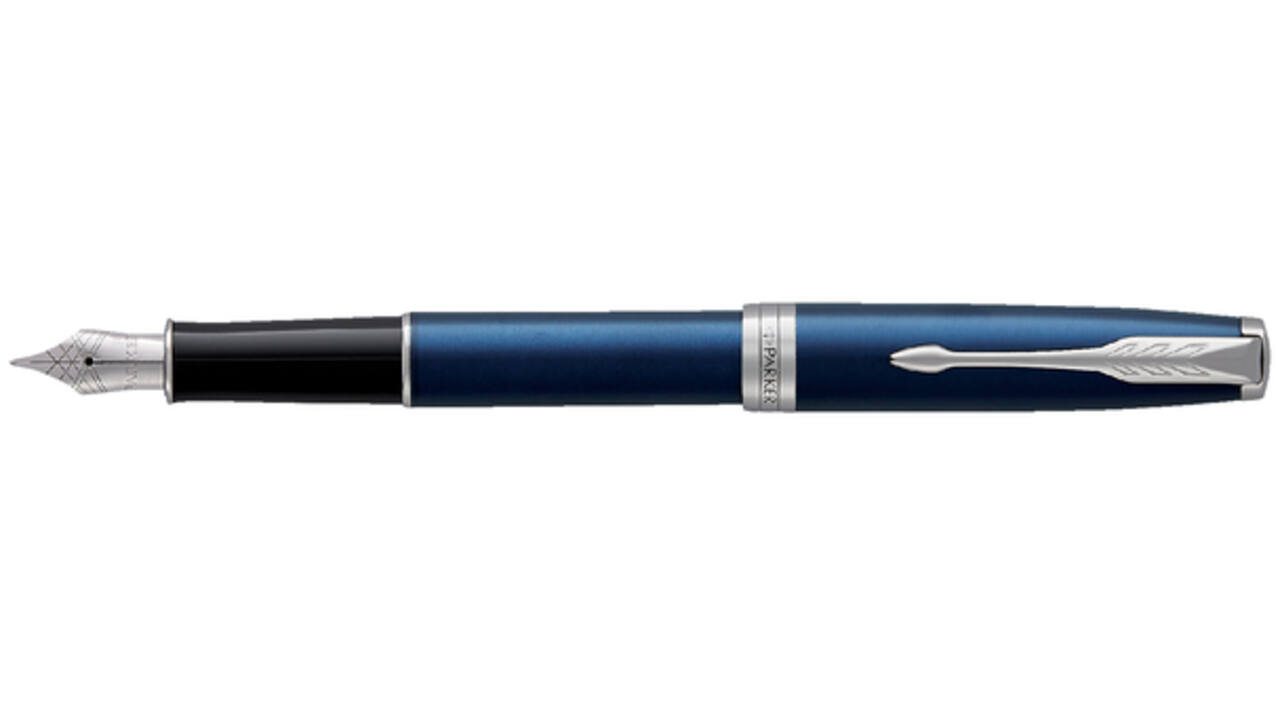 Vulpen Parker Sonnet blue lacquer CT medium