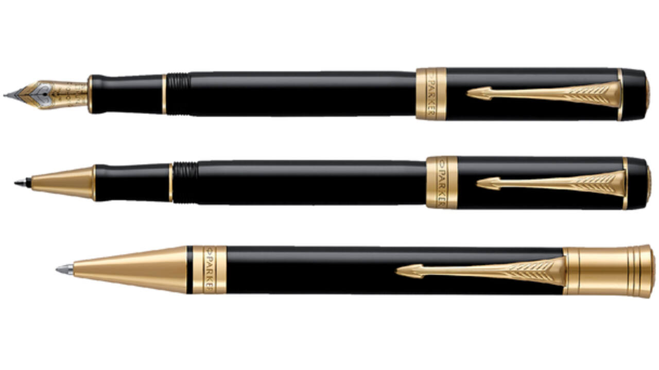 Balpen Parker Duofold Classic black GT medium