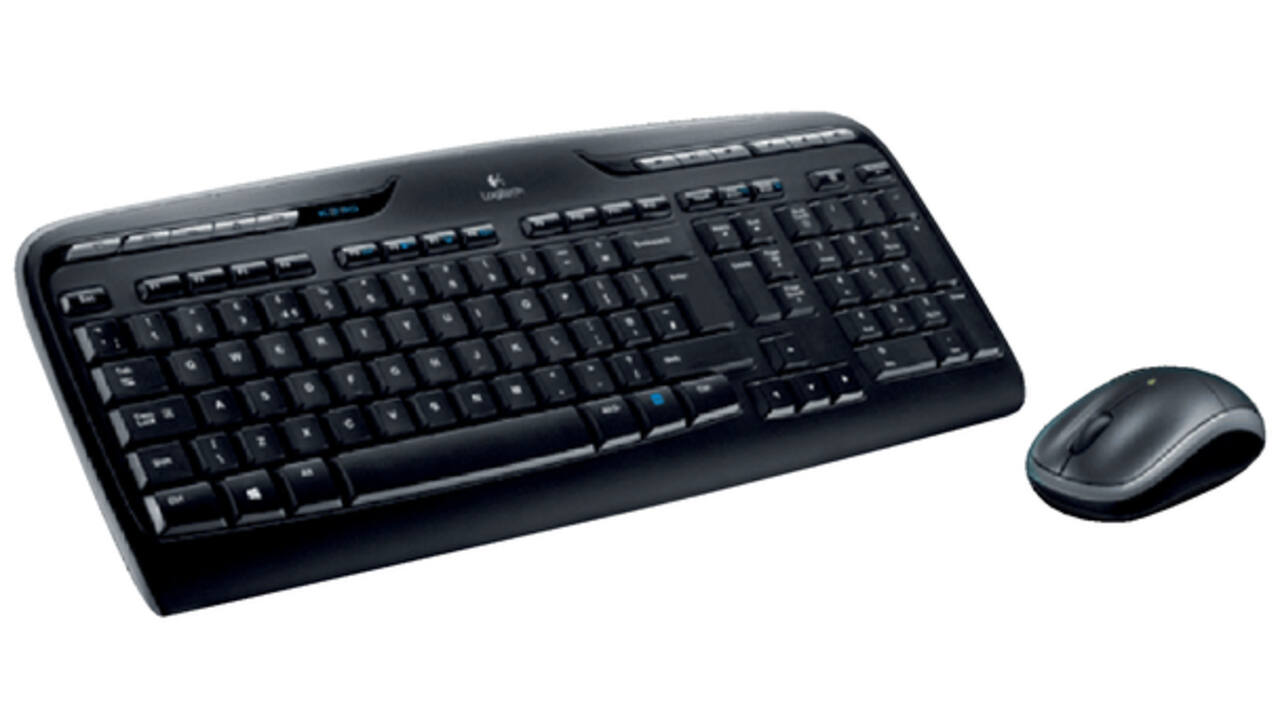 Toetsenbord Logitech MK330 Qwerty +muis zwart