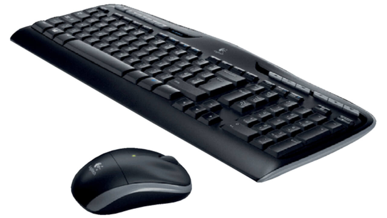 Toetsenbord Logitech MK330 Qwerty +muis zwart