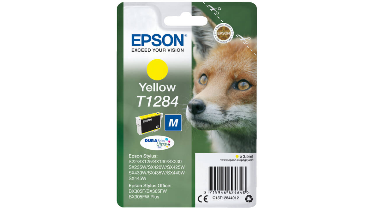 Inktcartridge Epson T1284 geel