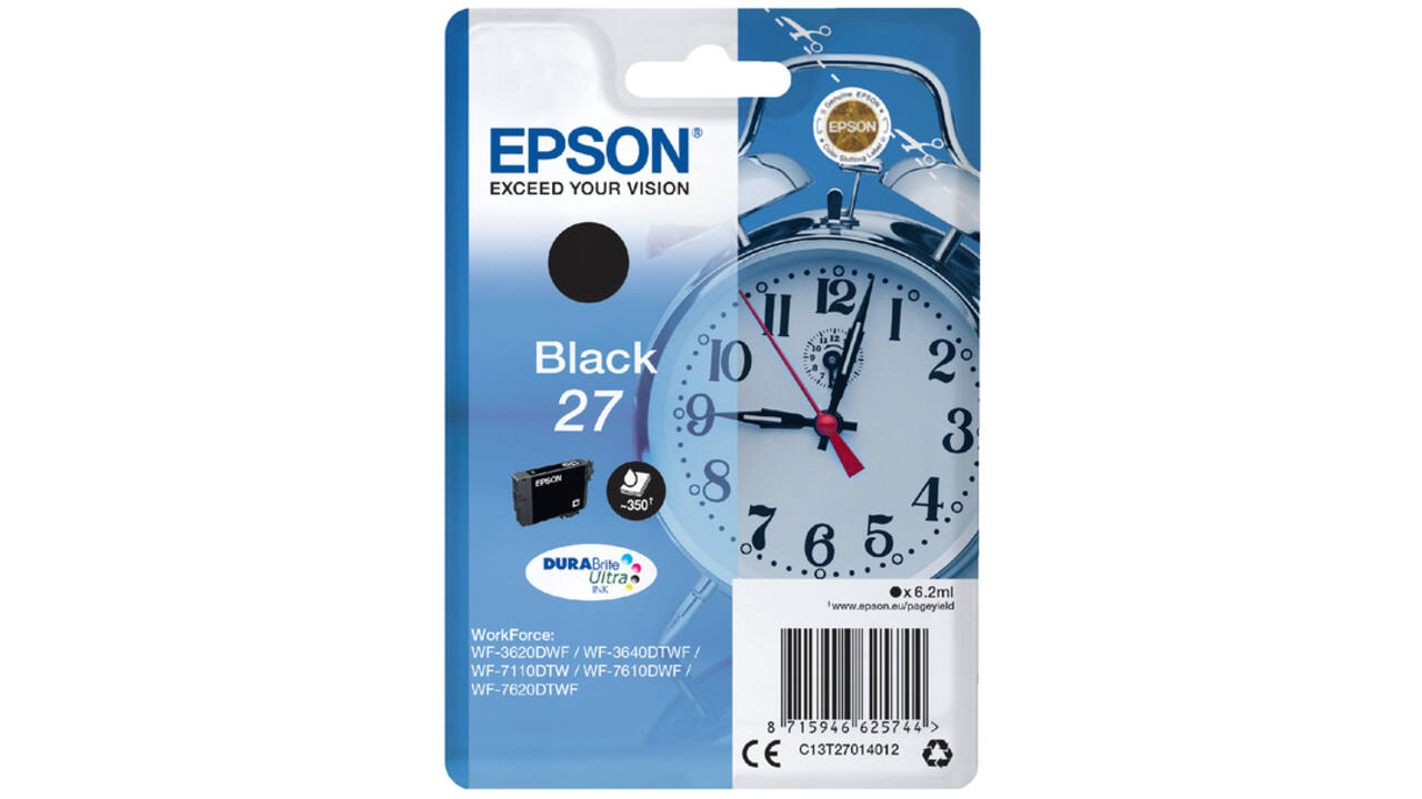 Inktcartridge Epson 27 T2701 zwart