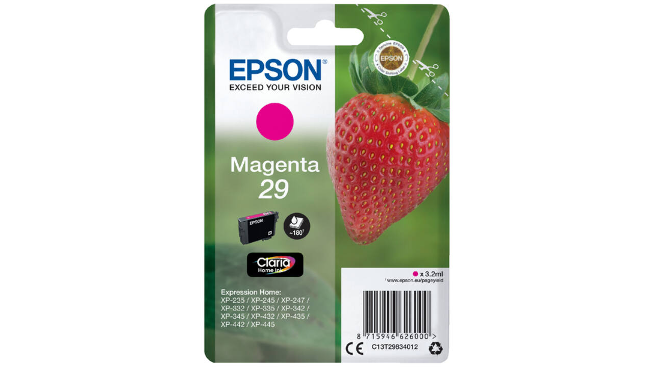 Inktcartridge Epson 29 T2983 rood
