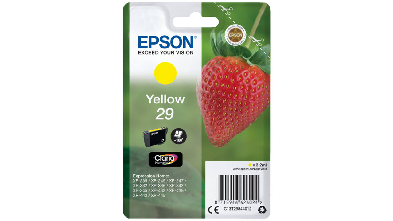 Inktcartridge Epson 29 T2984 geel