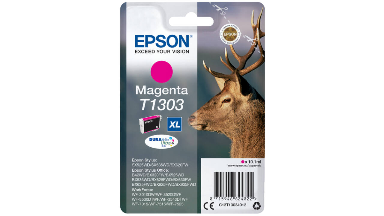 Inktcartridge Epson T1303 rood