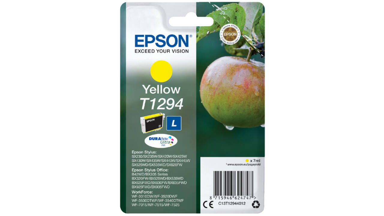 Inktcartridge Epson T1294 geel