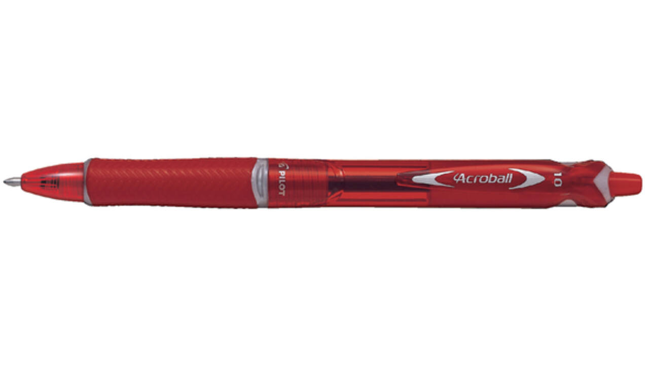 Balpen PILOT Begreen Acroball medium rood