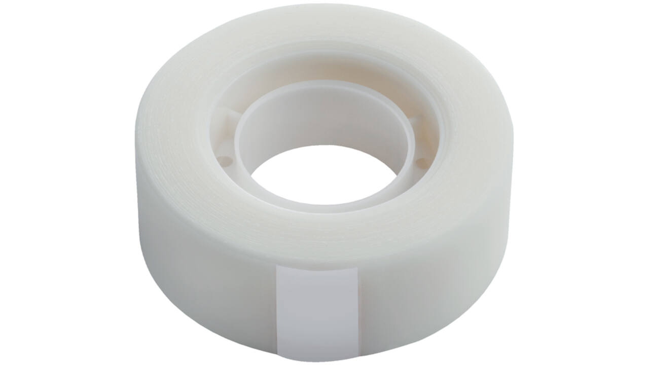 Onzichtbaar plakband Quantore 19mmx33m