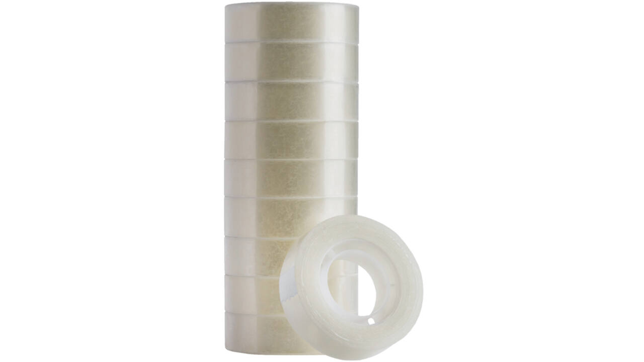 Plakband Quantore 15mmx33m transparant