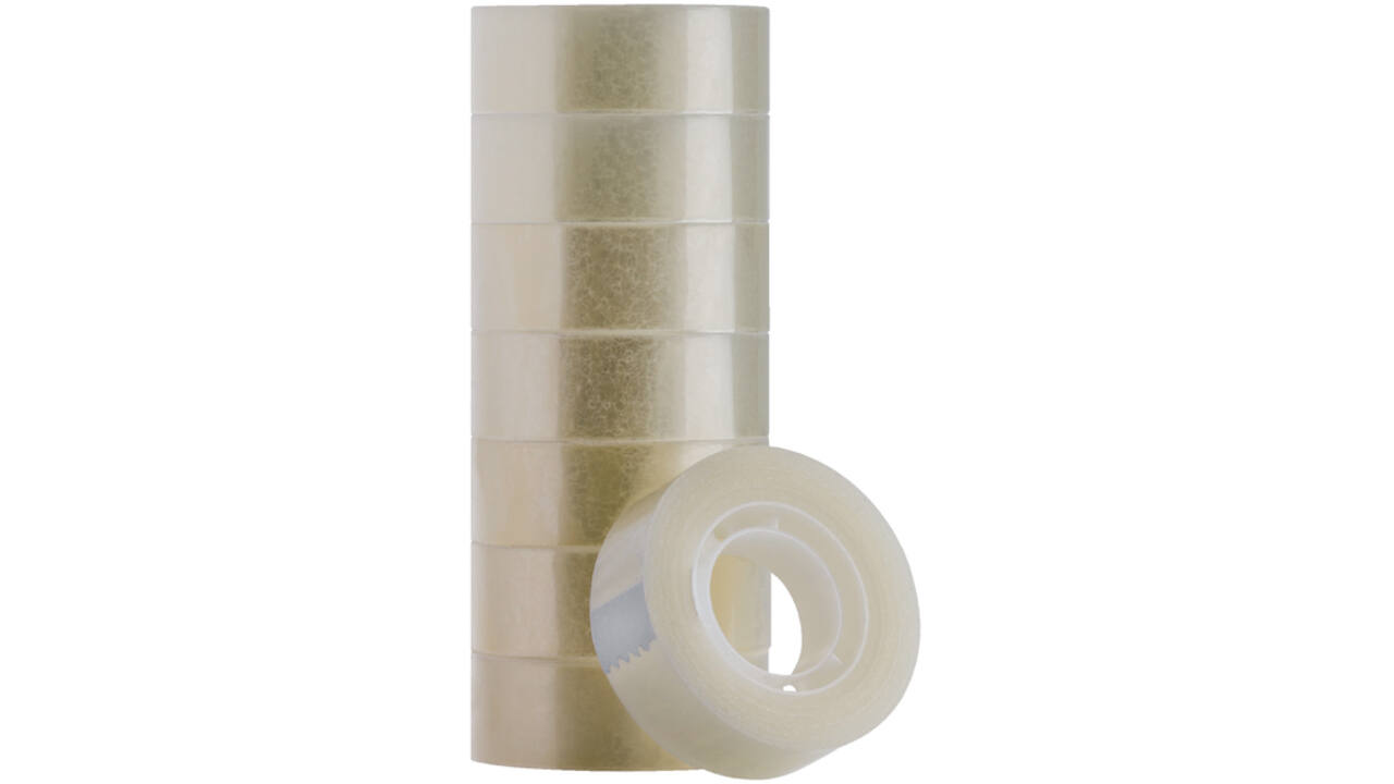Plakband Quantore 19mmx33m transparant