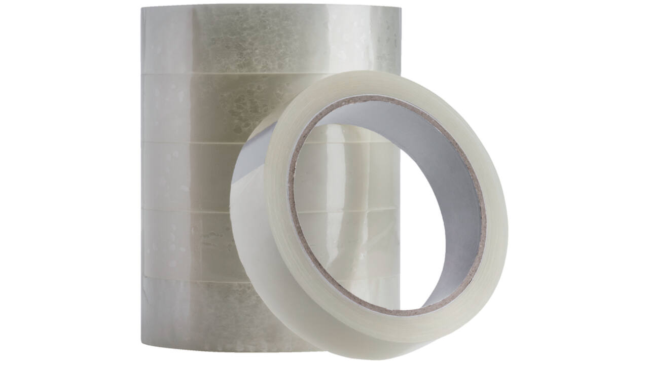 Plakband Quantore 25mmx66m transparant