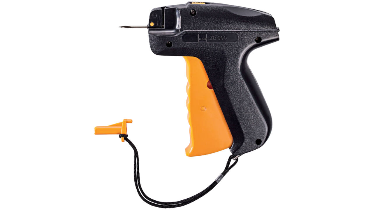 Schietpistool Sigel SI-ZB600 met naald kunststof zwart/oranje