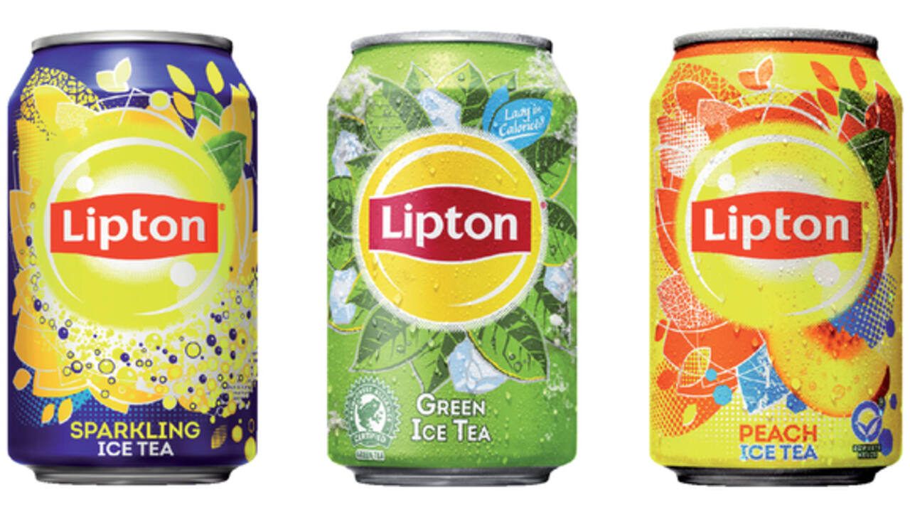 Frisdrank Lipton Ice Tea green blik 330ml