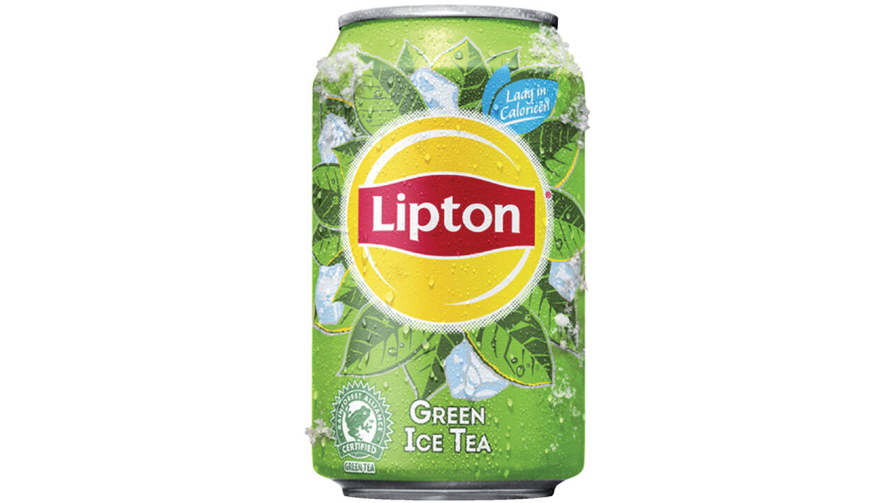 Frisdrank Lipton Ice Tea green blik 330ml