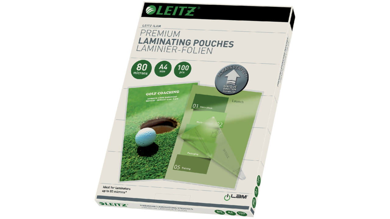 Lamineerhoes Leitz iLAM A4 2x80micron 100stuks