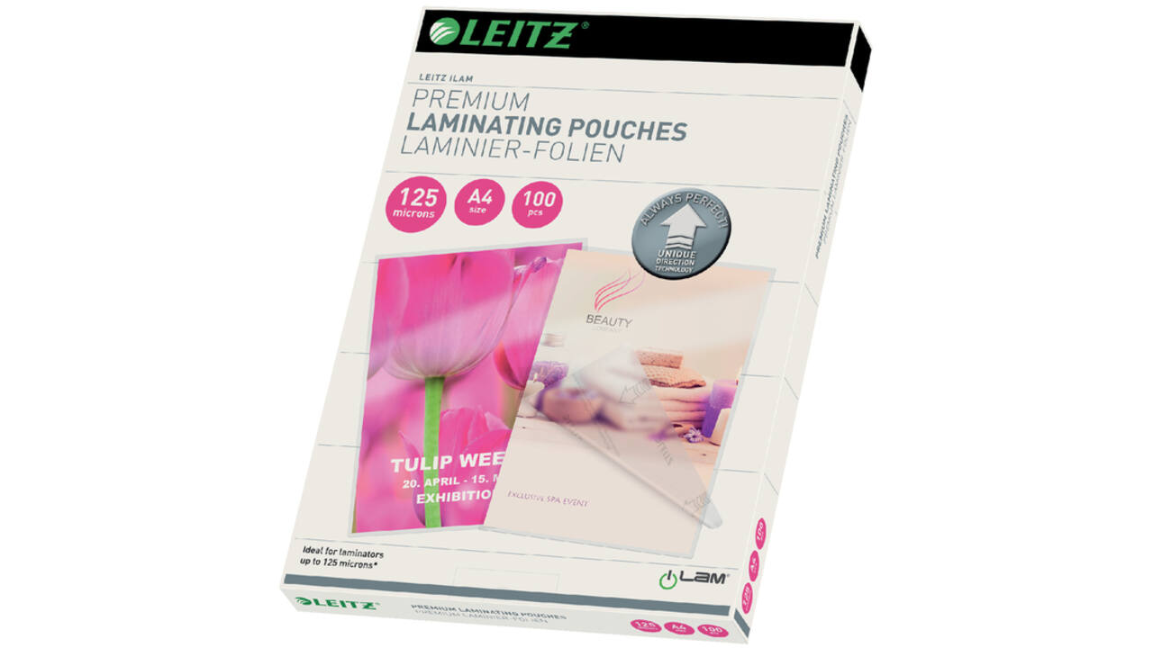 Lamineerhoes Leitz iLAM A4 2x125micron 100stuks