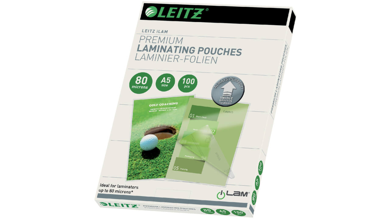 Lamineerhoes Leitz iLAM A5 2x80micron 100stuks