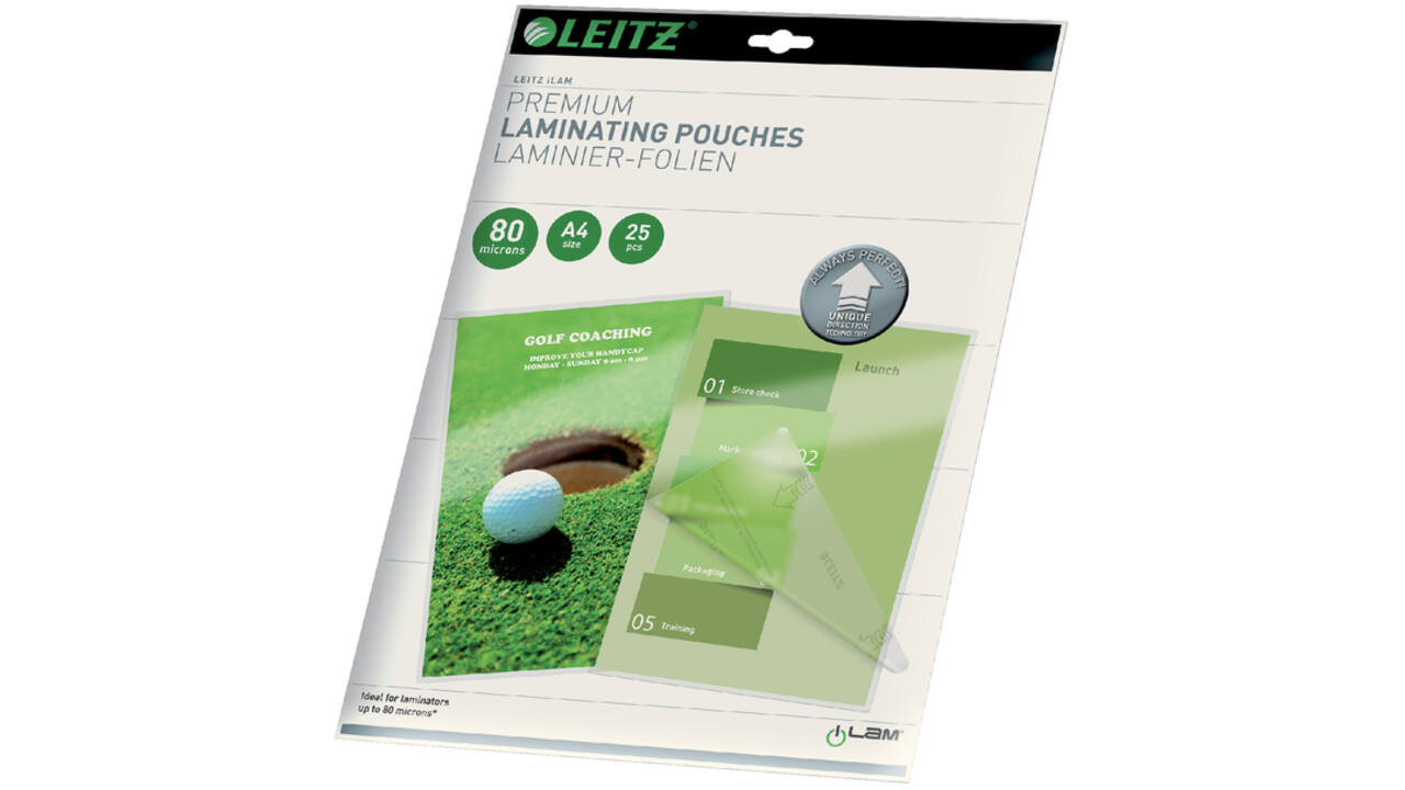Lamineerhoes Leitz iLAM A4 2x80micron 25stuks