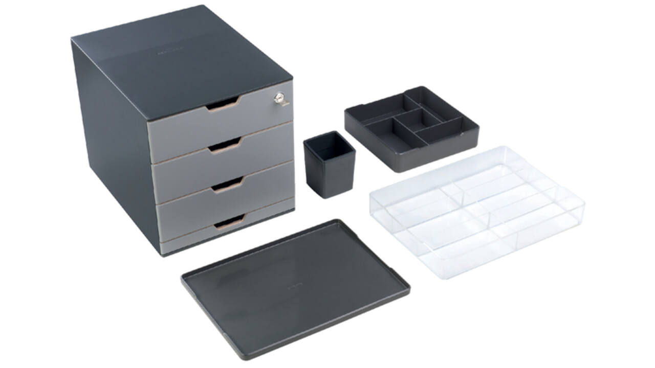 Coffee Point Box Durable 3385-58 antraciet-lichtgrijs