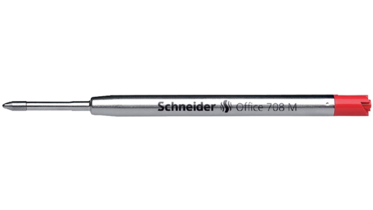 Balpenvulling Schneider 7082 Jumbo tbv Parker medium rood