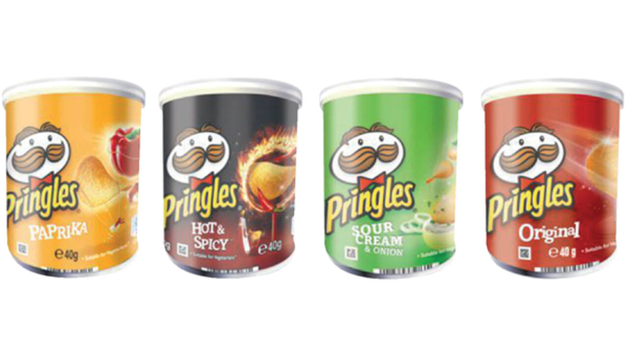 Chips pringles paprika 40 gram