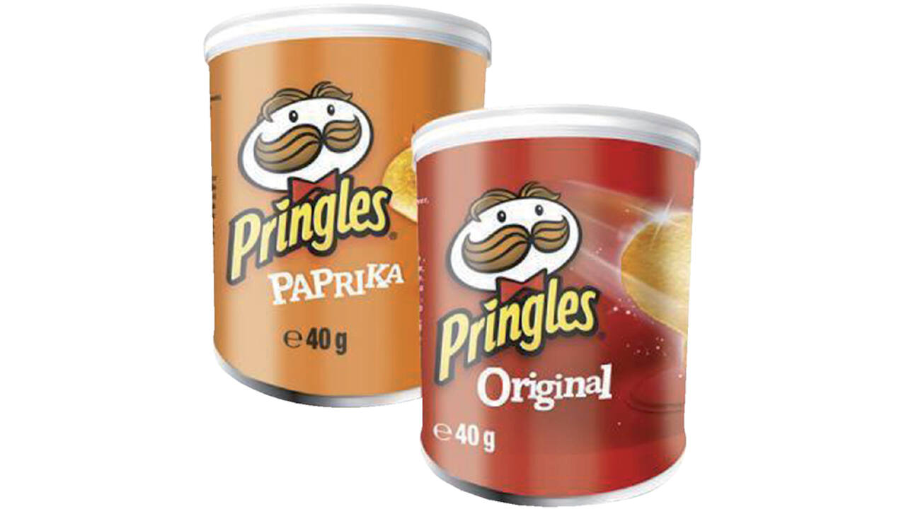 Chips pringles paprika 40 gram