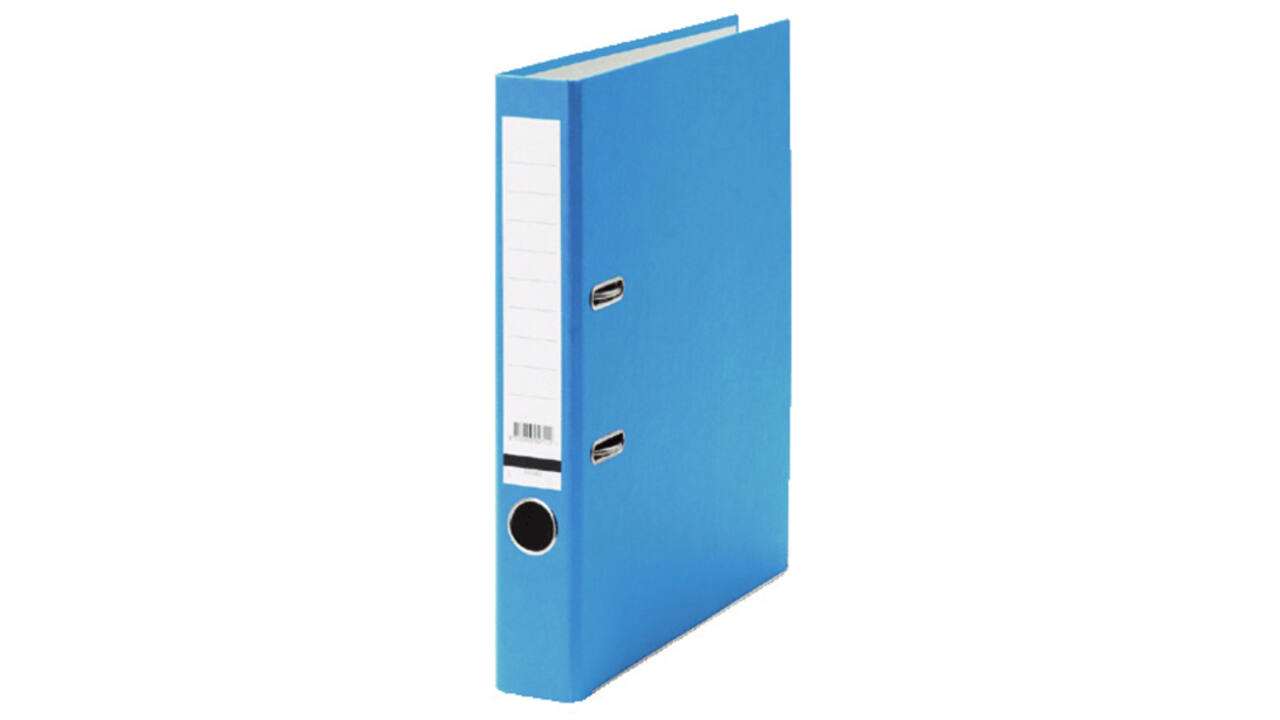 Ordner Qbasic A4 50mm karton blauw