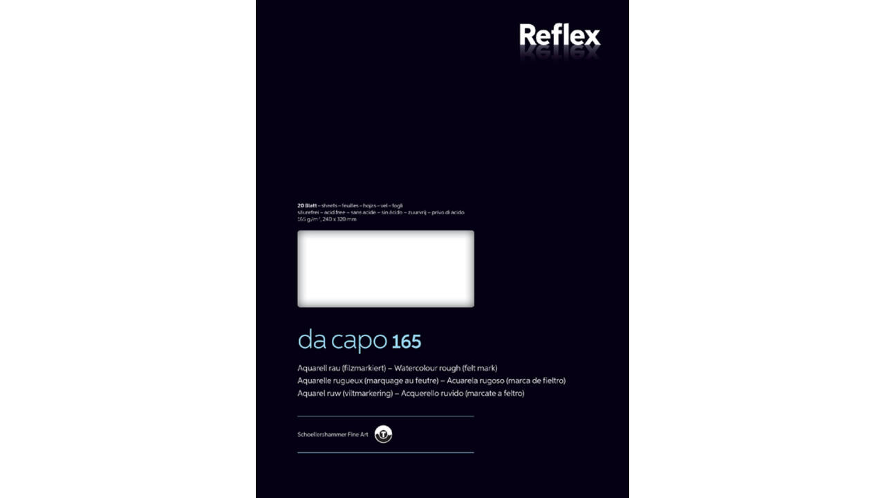 Aquarelblok Dacapo VF5004231 24x32cm 165gr 20v