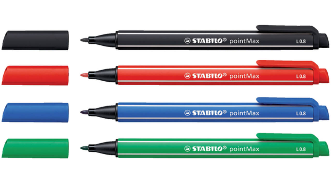 Viltstift STABILO pointMax 488/36 groen