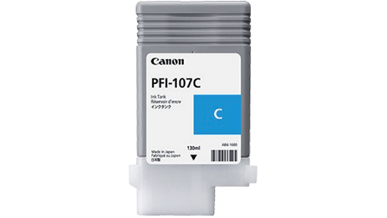 Inktcartridge Canon PFI-107 blauw