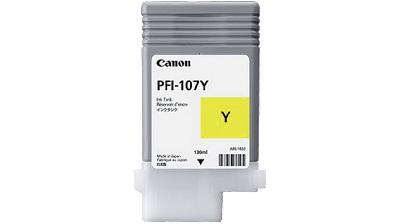 Inktcartridge Canon PFI-107 geel