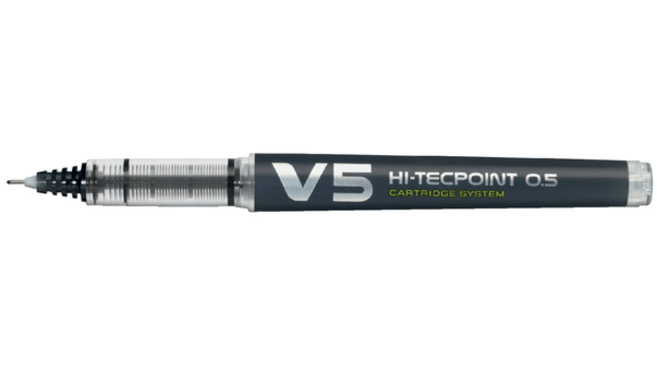 Rollerpen PILOT Begreen Hi-Tecpoint V5 fijn zwart