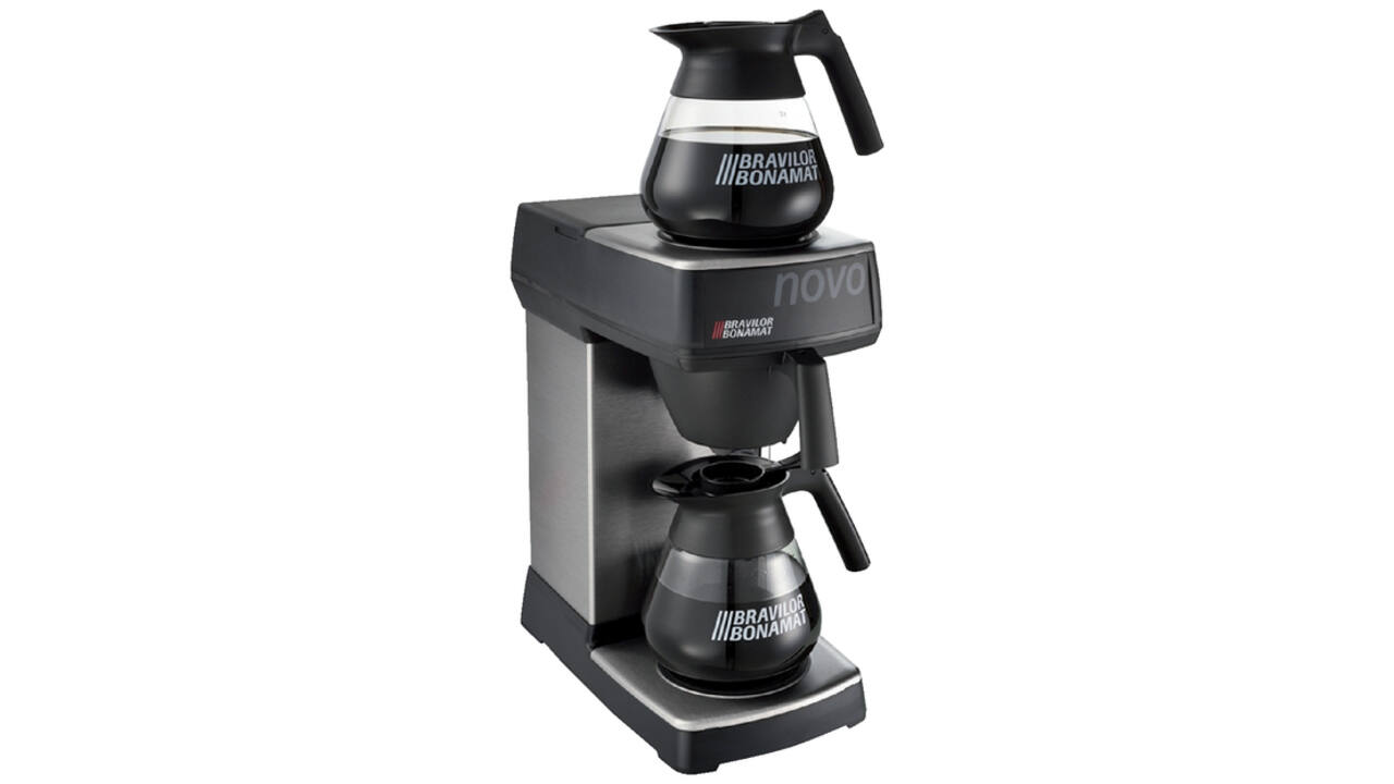 Koffiezetapparaat Bravilor Novo inclusief glazen kan