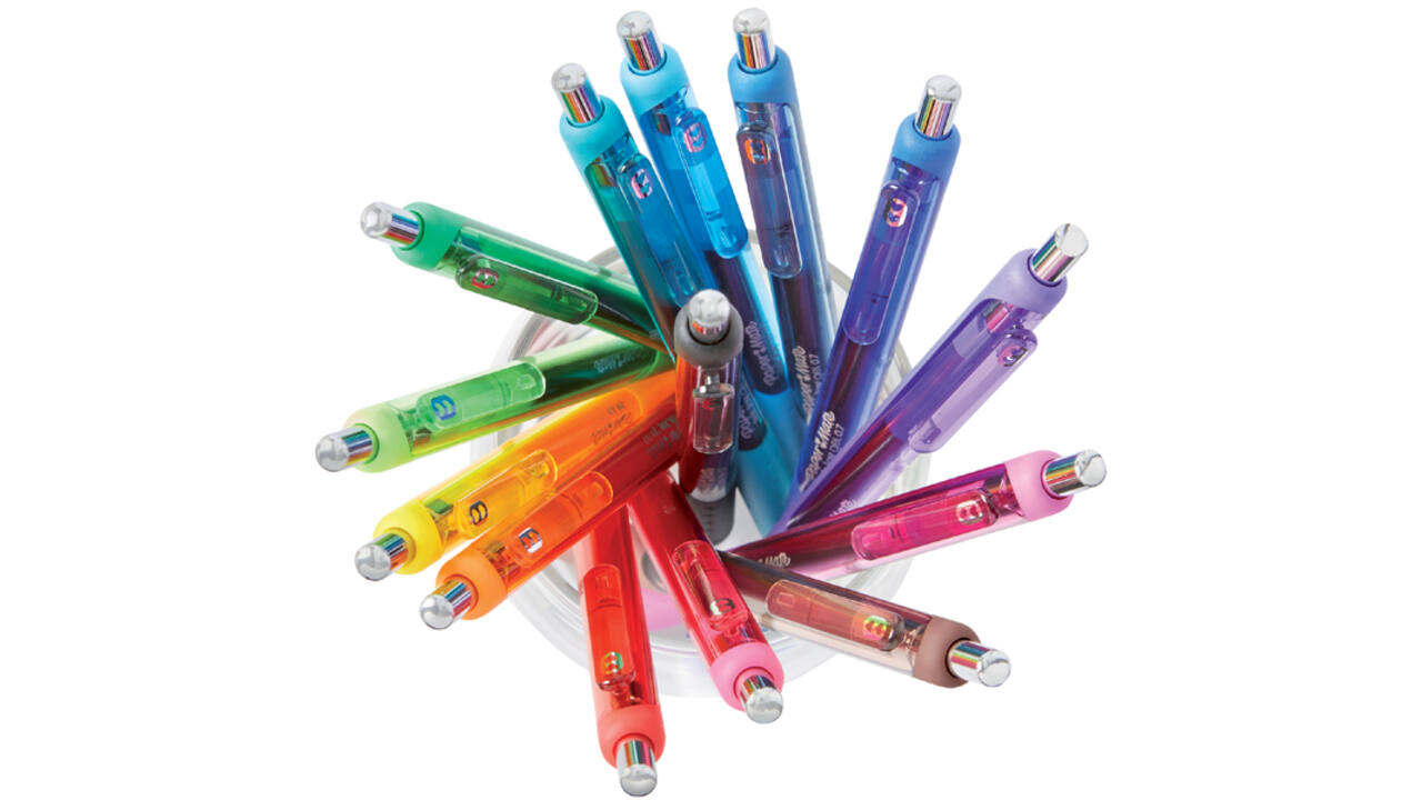 Gelschrijver Paper Mate Inkjoy medium blauw