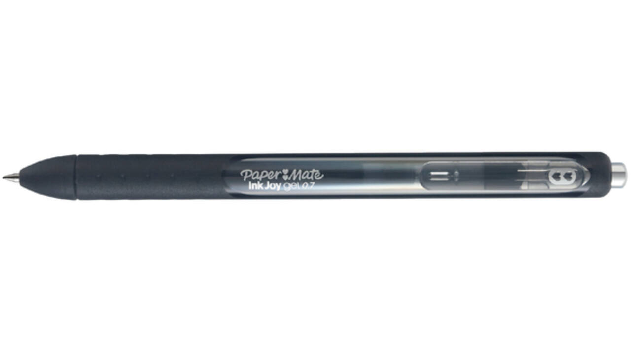 Gelschrijver Paper Mate Inkjoy medium zwart