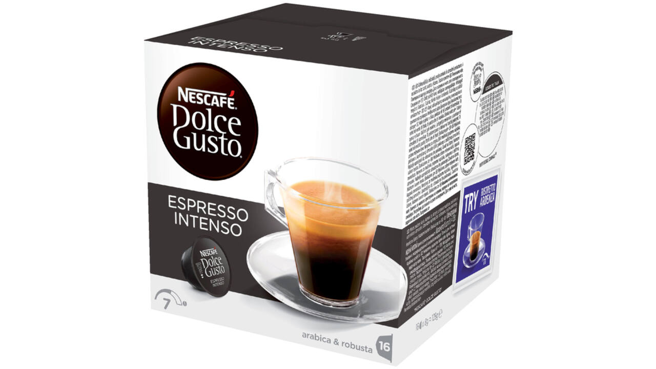 Koffiecups Dolce Gusto Espresso Intenso 16 stuks