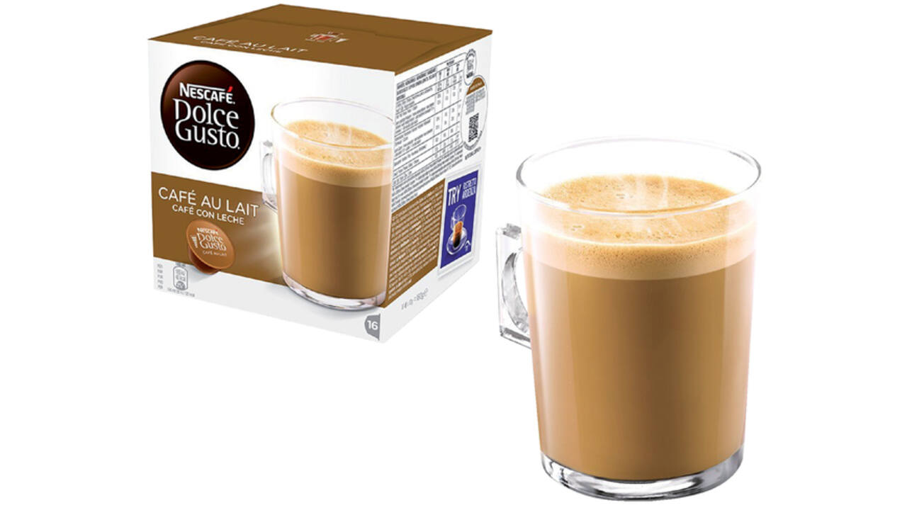 Koffiecups Dolce Gusto Cafe au Lait 16 stuks