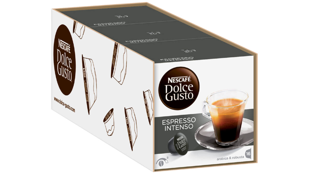 Koffiecups Dolce Gusto Espresso Intenso 16 stuks