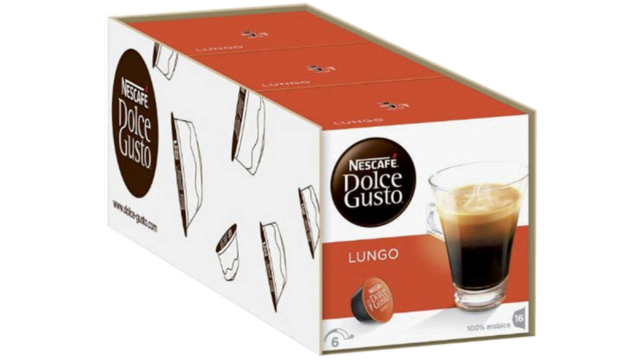 Koffiecups Dolce Gusto Lungo 16 stuks