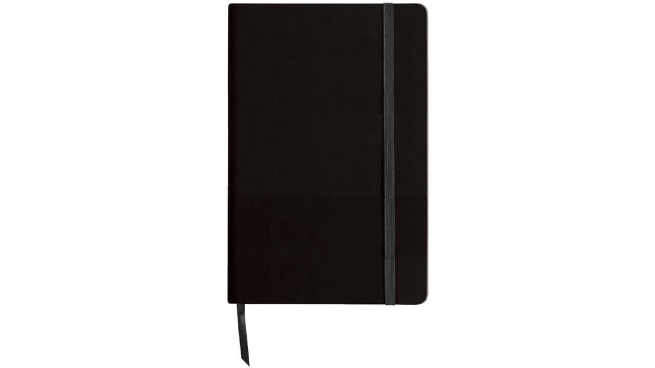 Notitieboek Quantore A4 lijn192 blz 80gr zwart