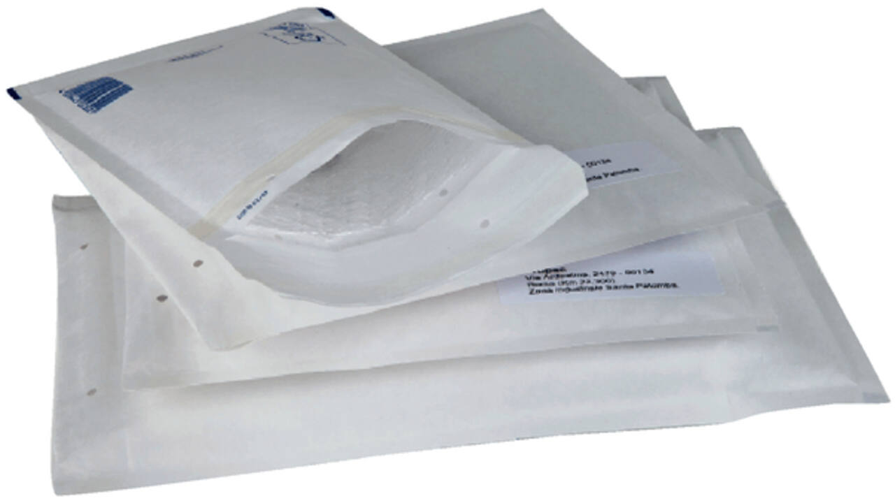 Envelop Quantore luchtkussen nr11 120x175mm wit 200stuks