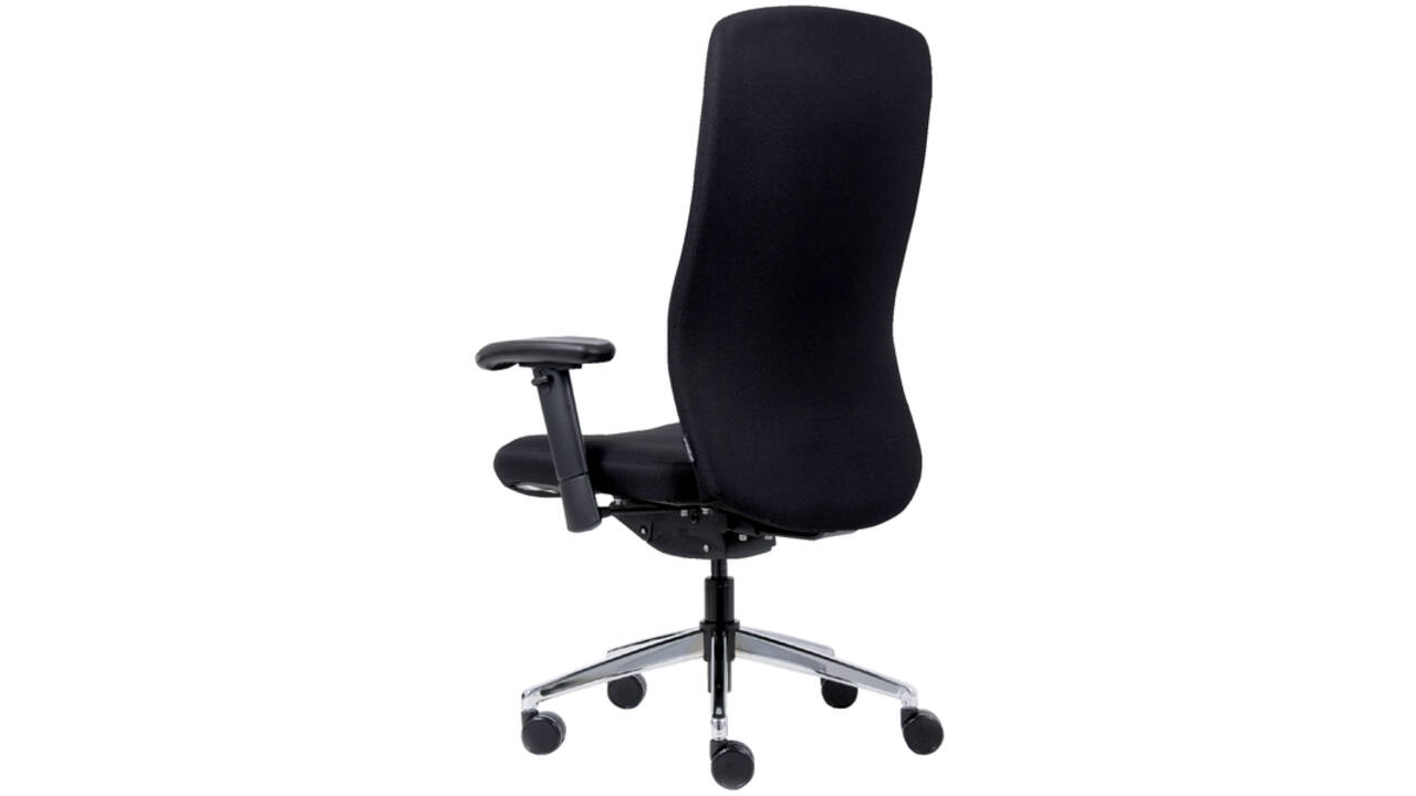 Bureaustoel Euroseats Heavy Duty zwart
