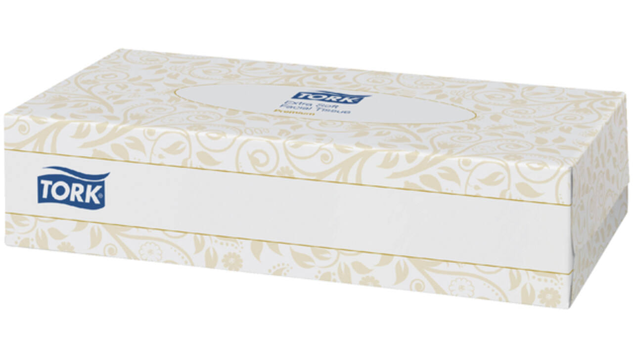 Facial tissues Tork F1 extra zacht premium 2-laags wit 140280
