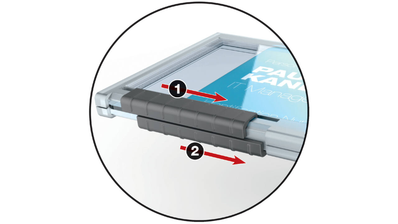 Badge Durable 8921 Pushbox duo