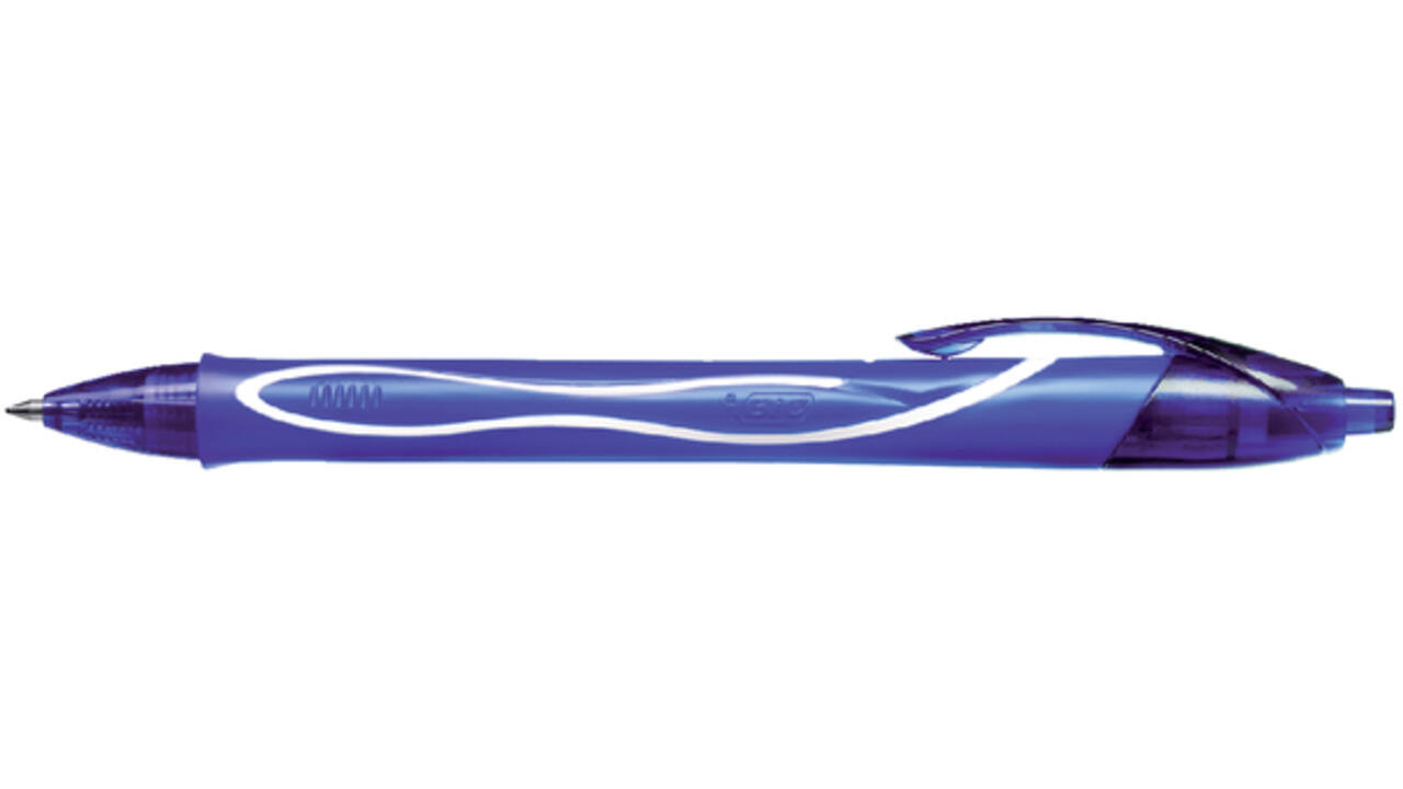 Gelschrijver Bic Gel-ocity quick dry medium blauw