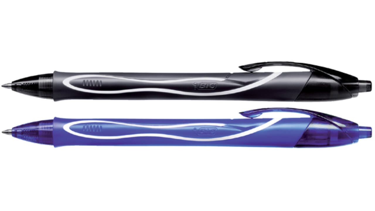 Gelschrijver Bic Gel-ocity quick dry medium blauw