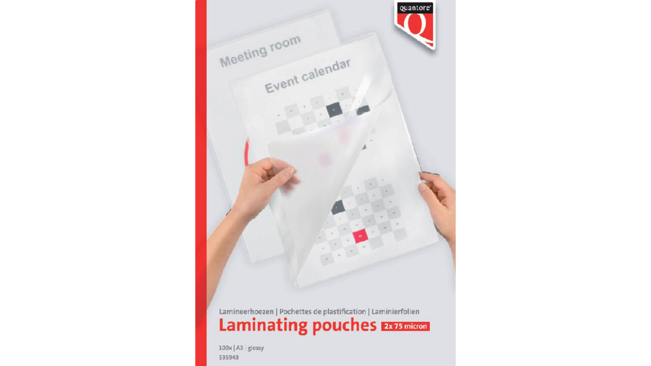 Lamineerhoes Quantore A3 2x75micron 100stuks