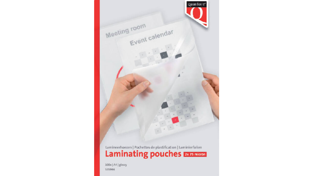 Lamineerhoes Quantore A4 2x75micron 100stuks